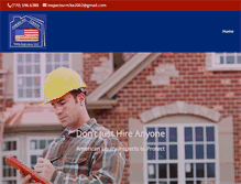 Tablet Screenshot of homeinspectionsgeorgia.com